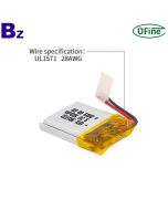 Professional Customized 3.7V 100mAh Lipo Battery