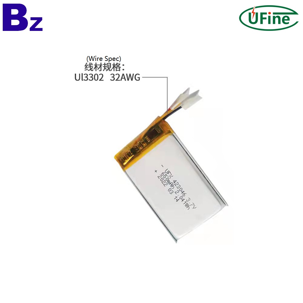 650mAh_Digital_Product_Lipo_Battery