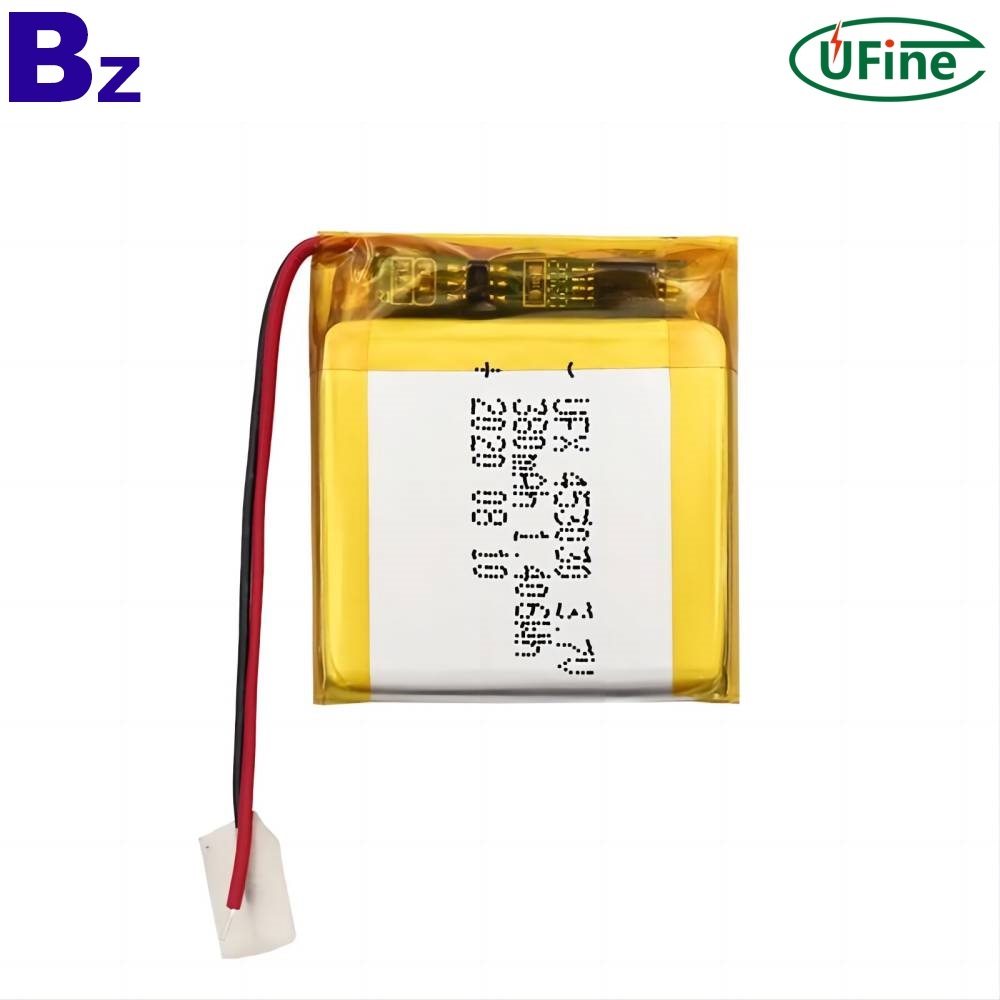 Lipo Cell Supplier Wholesale 3.7V 380mAh Battery