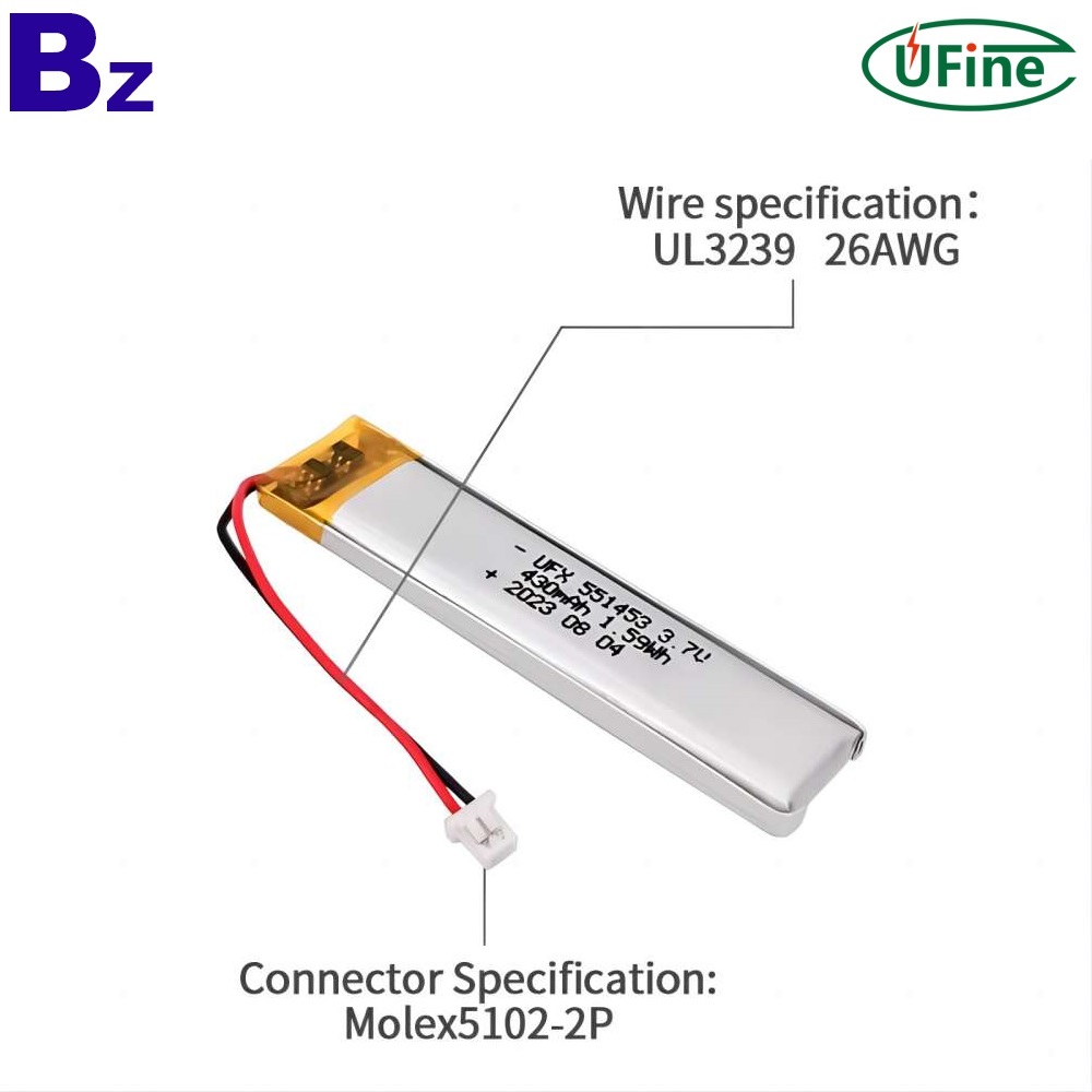 3.7V Lithium Ion Battery