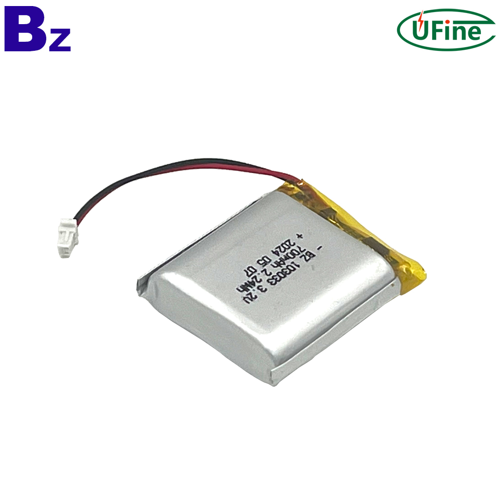 3.2V 700mAh LiFePO4 Battery